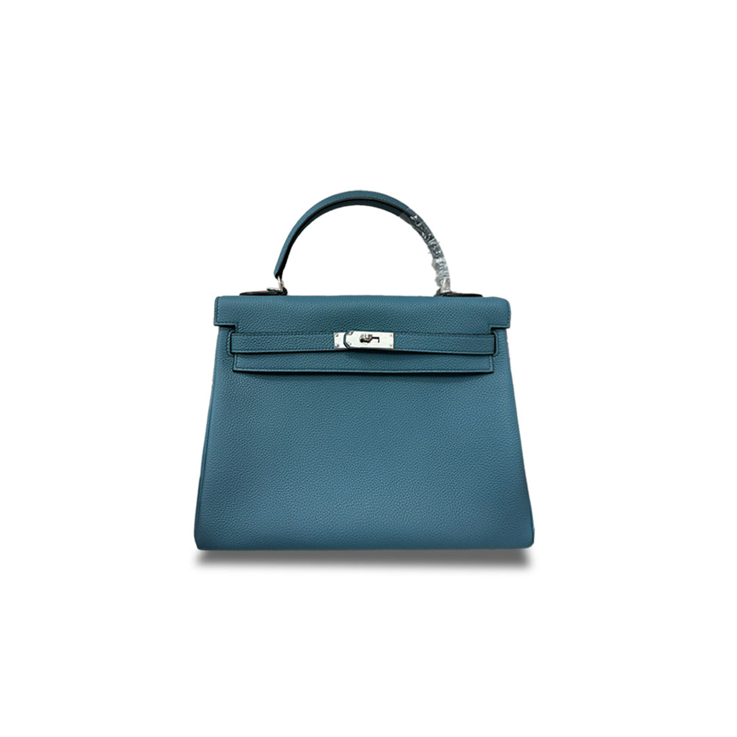 h**mes master kelly 32 De*1m blue silver buckle (32*23*10.5cm)